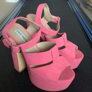Pink Steve Madden Heels